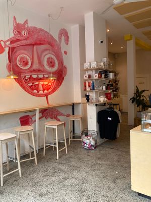  at Coffee Bru in Amsterdam