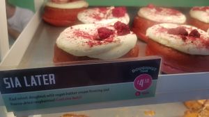 Sia at Doughnut Time in South West London