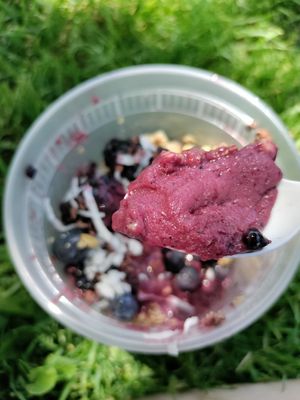 Creamy açai! at Yago Juice in Long Beach