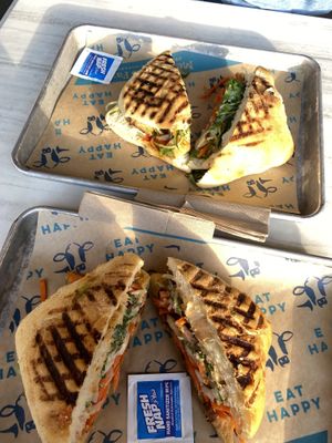   at Mendocino Farms in San Mateo