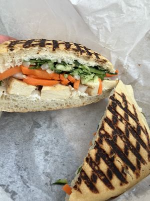 Vegan Banh Mi  at Mendocino Farms in San Mateo