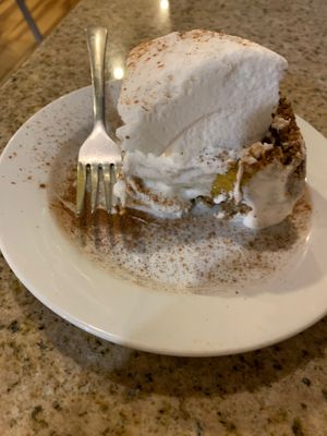 Pumpkin cheesecake  at Archibowls in Lawrence