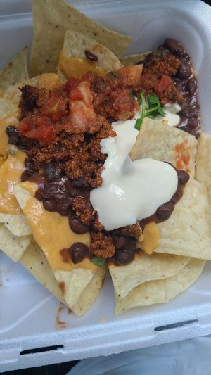 Loaded Nachos at Archibowls in Lawrence
