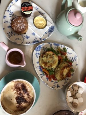   at Dotty's Teahouse in Sutton