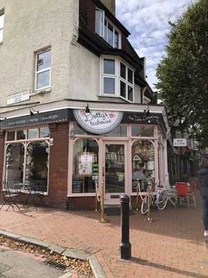   at Dotty's Teahouse in Sutton