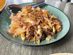   at Pun Pun Organic Vegetarian Restaurant - Wat Suan Dok in Chiang Mai