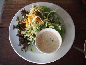 Pak boong at Pun Pun Organic Vegetarian Restaurant - Wat Suan Dok in Chiang Mai