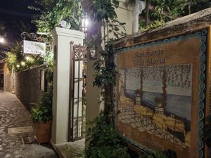 Outside at Villa Maria in Ravello