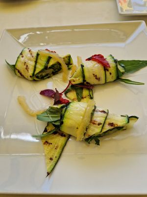 Zuchini lemon at Villa Maria in Ravello