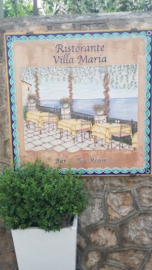 You're here! at Villa Maria in Ravello