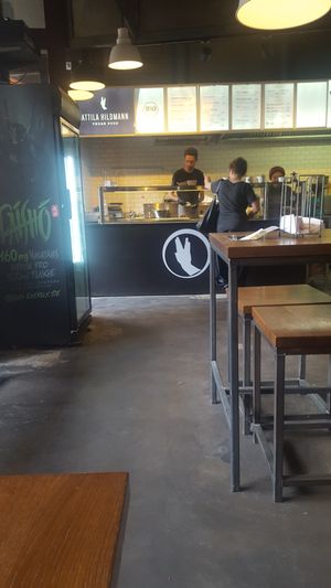 Attila Hildmann Vegan Snack Bar at Attila Hildmann Organic Snackbar II in Berlin