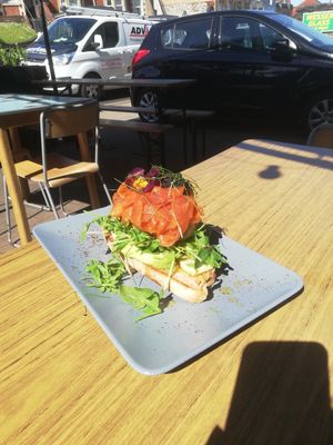 Goldie lox at Eat Your Greens in Bristol