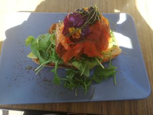 Goldie lox at Eat Your Greens in Bristol