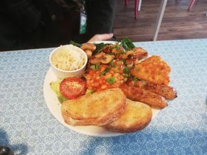 Breakfast at Eat Your Greens in Bristol