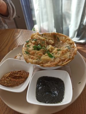 Xheesey cauliflower at Eat Your Greens in Bristol