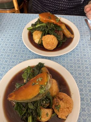 Roasts with extra Yorkshire pudding!  at Eat Your Greens in Bristol