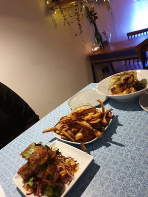 Small plates selection  at Eat Your Greens in Bristol