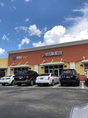 Store front at Artisan Eatery in Fort Myers