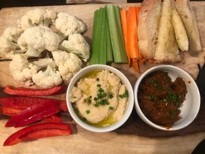 Mezze plate  at Artisan Eatery in Fort Myers