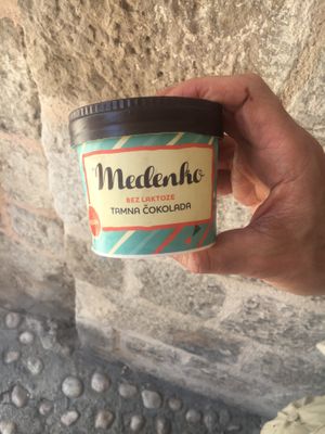 Dark chocolate  at Cogito Coffee Shop in Dubrovnik