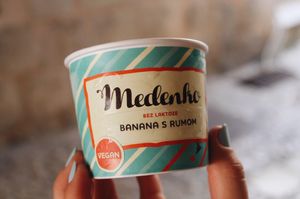 Banana & Rum Ice-Cream 🌱 at Cogito Coffee Shop in Dubrovnik