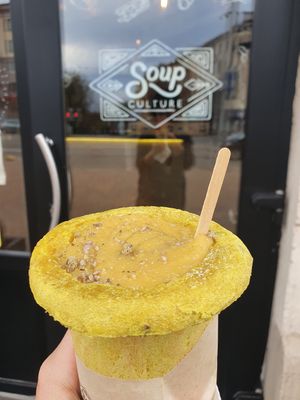 Lentil soup at Soup Culture - Kozlov in Minsk