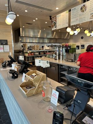 Ordering Counter   at Tender Greens in El Segundo
