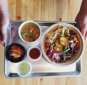 create your own bowl at The Rice Bar in The Colony