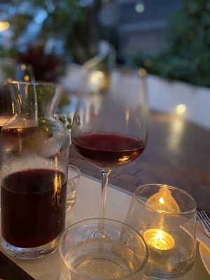 Fine wine  at No Bones in Byron Bay