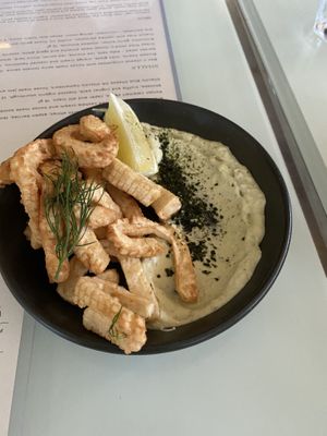 Calamari 🤩 at No Bones in Byron Bay