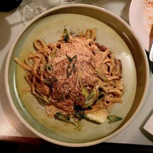 Tagliatelle at No Bones in Byron Bay