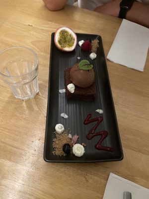 Chocolate Dessert  at No Bones in Byron Bay
