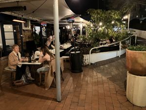 Entrance  at No Bones in Byron Bay