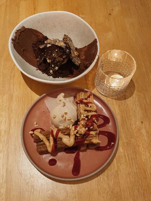 Deserts - Ferrero and Churros   at No Bones in Byron Bay