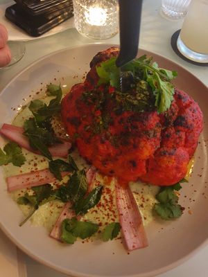 Tandoori Cauliflower at No Bones in Byron Bay