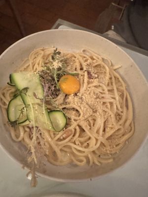 Carbonara   at No Bones in Byron Bay
