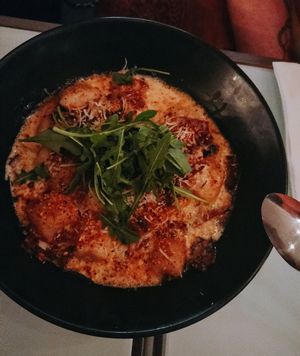 Handmade gnocchi at No Bones in Byron Bay
