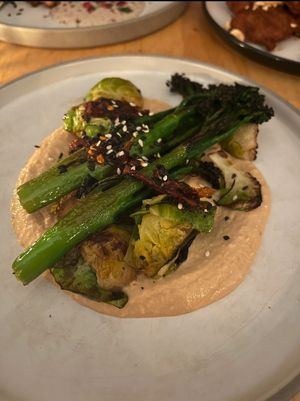 Broccolini   at No Bones in Byron Bay