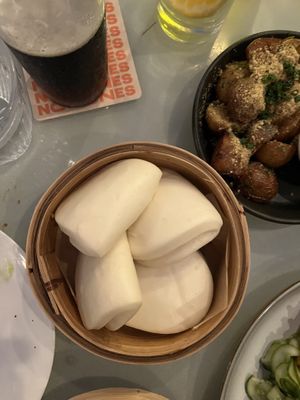 Bau buns  at No Bones in Byron Bay