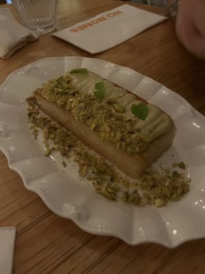 Lemon syrup cake  at No Bones in Byron Bay