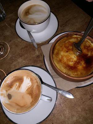 Salted Caramel Creme brûlée! at No Bones in Byron Bay