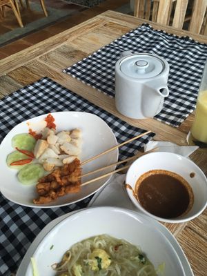 satay at Warung Sripadi in Tampaksiring