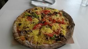 vegan  at Mystic Pizza - Exarchia in Athens