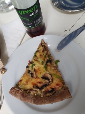 Pizza at Mystic Pizza - Exarchia in Athens