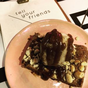 Peanut butter blondie  at Tell Your Friends in South West London