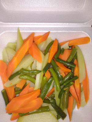 STEAM VEGE at Hill's Carib Flava in Haledon
