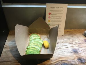 Avocado toast at Dr Smood - Soho in New York City