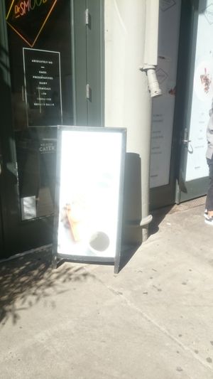 Outside at Dr Smood - Soho in New York City