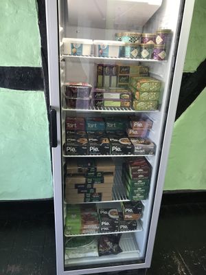 Frozen products  at Cracked Wheat Organics in Welshpool