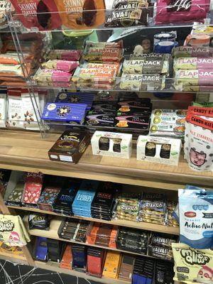 Chocolates and snacking  at Cracked Wheat Organics in Welshpool